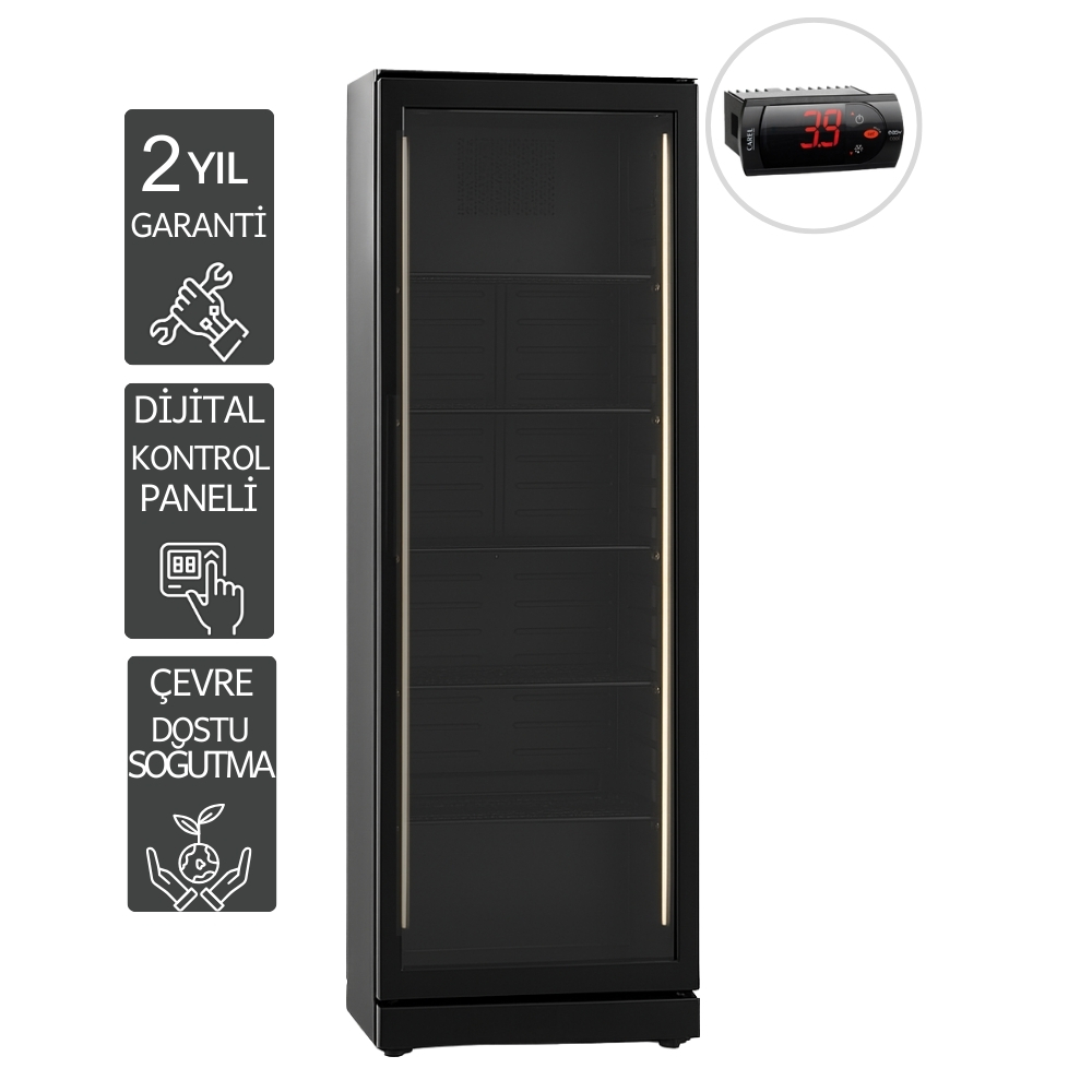 Marketcooler%20375%20DTK%20Siyah%20Serisi%20İçecek%20Soğutucu%20Dolap