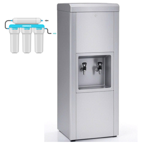 Marketcooler 95 Litre Sanayi Tipi Arıtmalı Krom Su Sebili