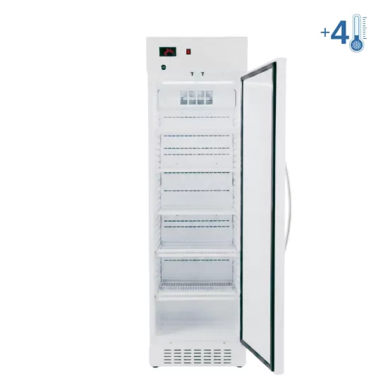 Med375B Blok Kapılı Medikal Eczane Aşı ve İlaç Soğutucu Muhafaza Dolabı