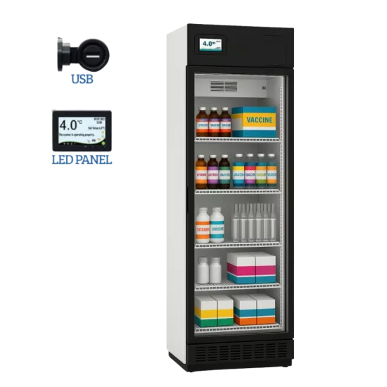 MED380P Medikal Eczane Aşı Dolabı