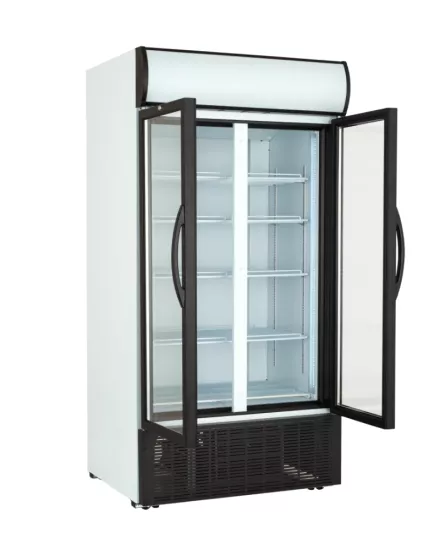 USS 1000 D2KL Dikey İki Kapılı Şişe Soğutucu