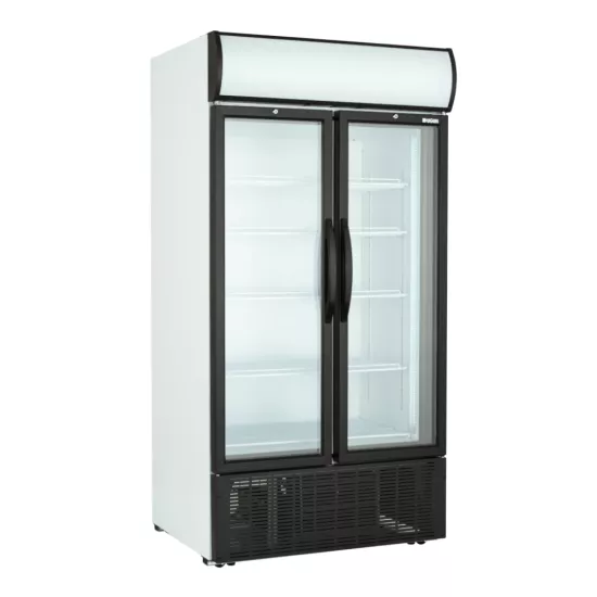 USS 1000 D2KL Dikey İki Kapılı Şişe Soğutucu